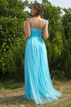 Load image into Gallery viewer, Asymmetrical Ruched Slit Dress