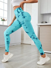 Load image into Gallery viewer, Printed High Waist Active Leggings