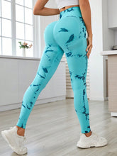 Load image into Gallery viewer, Printed High Waist Active Leggings
