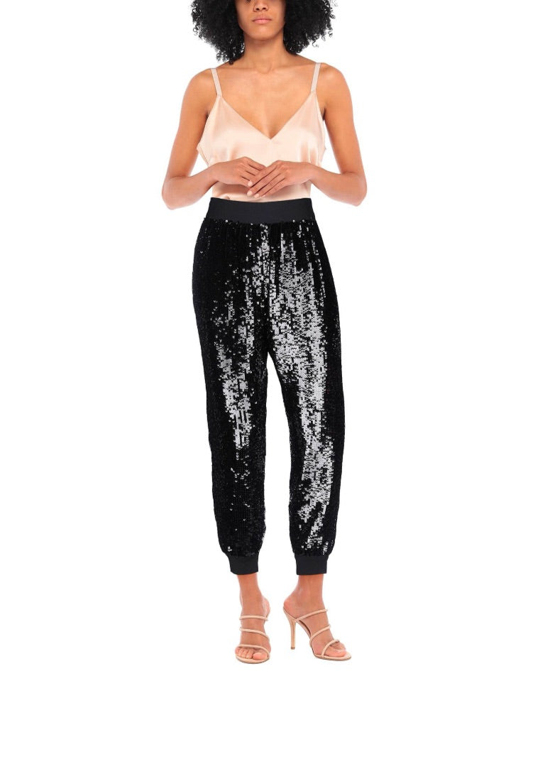 Alice Olivia Sequin Pants Thrift Lips