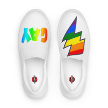 Load image into Gallery viewer, Gay Men’s slip-on canvas shoes