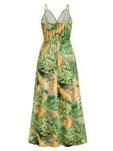 Load image into Gallery viewer, Printed Surplice Spaghetti Strap Dress
