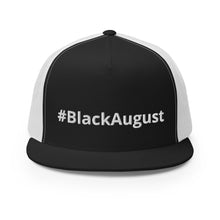 Load image into Gallery viewer, Black August Trucker Cap
