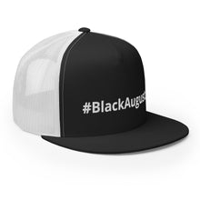 Load image into Gallery viewer, Black August Trucker Cap
