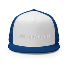 Load image into Gallery viewer, Black August Trucker Cap
