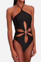 Load image into Gallery viewer, Ring Detail Cutout One-Piece Swimsuit
