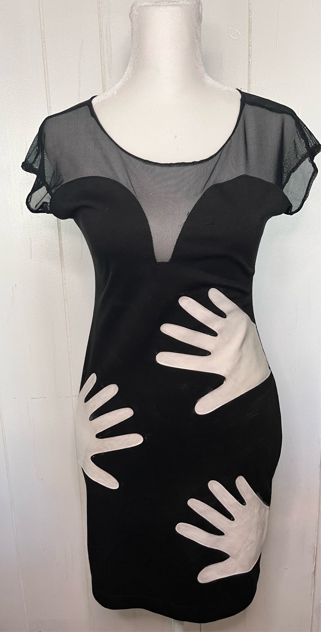 Vintage Dimepiece LA Handprint dress