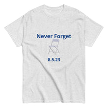 Load image into Gallery viewer, Never Forget Men&#39;s classic tee
