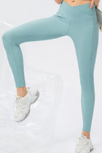 Load image into Gallery viewer, Highly Stretchy Crossover Waist Yoga Leggings
