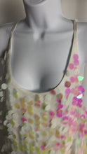 Load and play video in Gallery viewer, Pink and Pearl Sequin Dress
