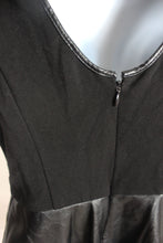 Load image into Gallery viewer, Black faux leather top
