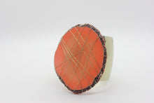 Load image into Gallery viewer, Peach Stone Cuff
