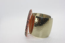 Load image into Gallery viewer, Peach Stone Cuff
