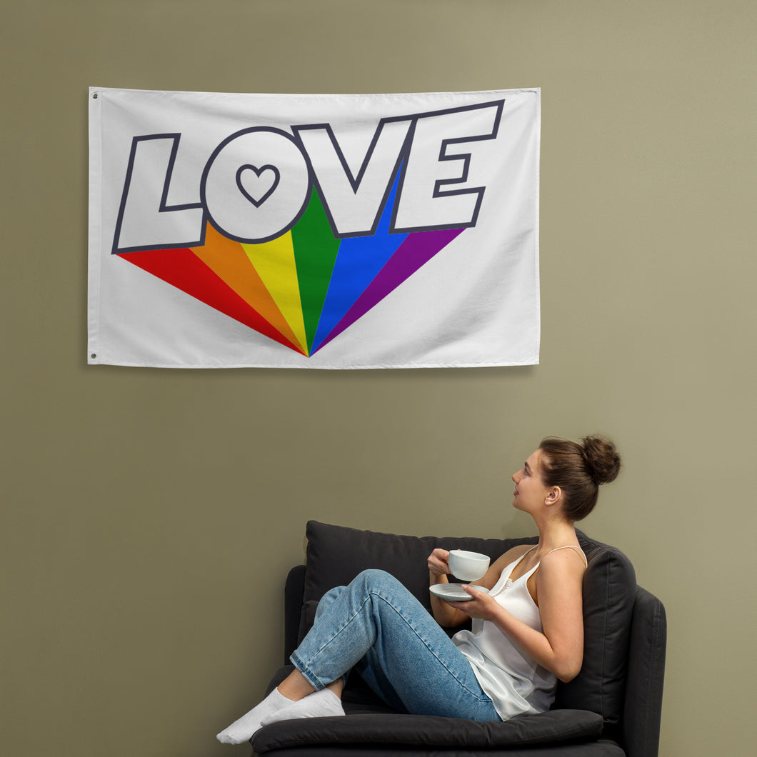 Pride love Flag