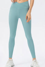 Load image into Gallery viewer, Highly Stretchy Crossover Waist Yoga Leggings
