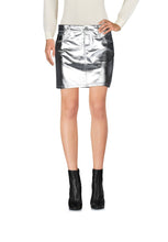 Load image into Gallery viewer, Paco Rabanne Silver Skirt
