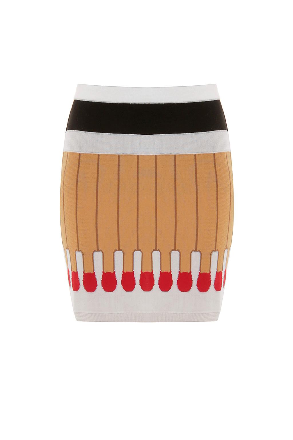 Moschino Match Skirt