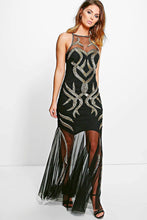 Load image into Gallery viewer, Boohoo Embellished Gown
