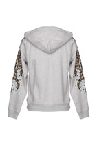 Load image into Gallery viewer, Moschino Leopard Flame Hoodie
