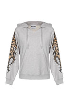 Load image into Gallery viewer, Moschino Leopard Flame Hoodie
