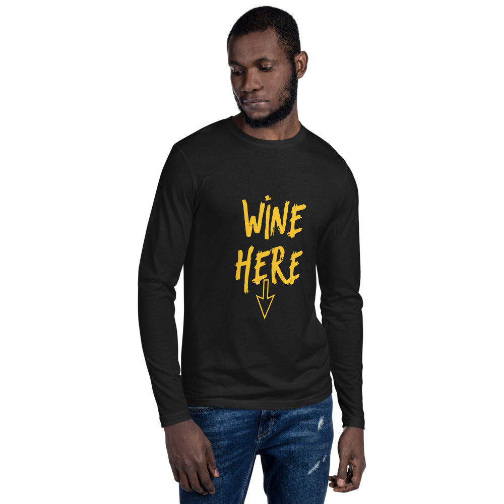 Wine Here Crew Shirt