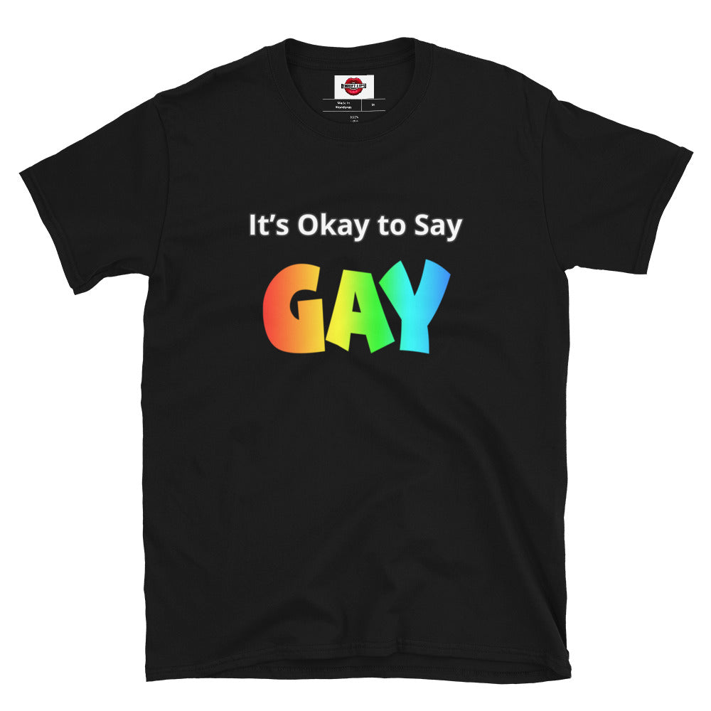 Okay Gay Short-Sleeve Unisex T-Shirt