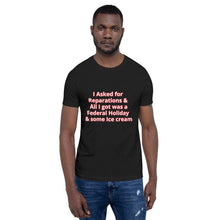 Load image into Gallery viewer, Juneteenth Unisex Holiday Tee
